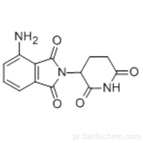 1H-izoindolo-1,3 (2H) -dion, 4-amino-2- (2,6-diokso-3-piperydynyl) CAS 19171-19-8